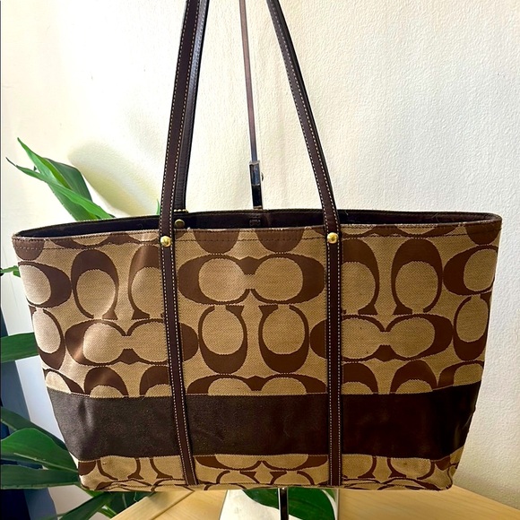 Coach Signature Legacy Lining Tote Bag 11099 Vintage 65th Anniversary - Picture 3 of 14